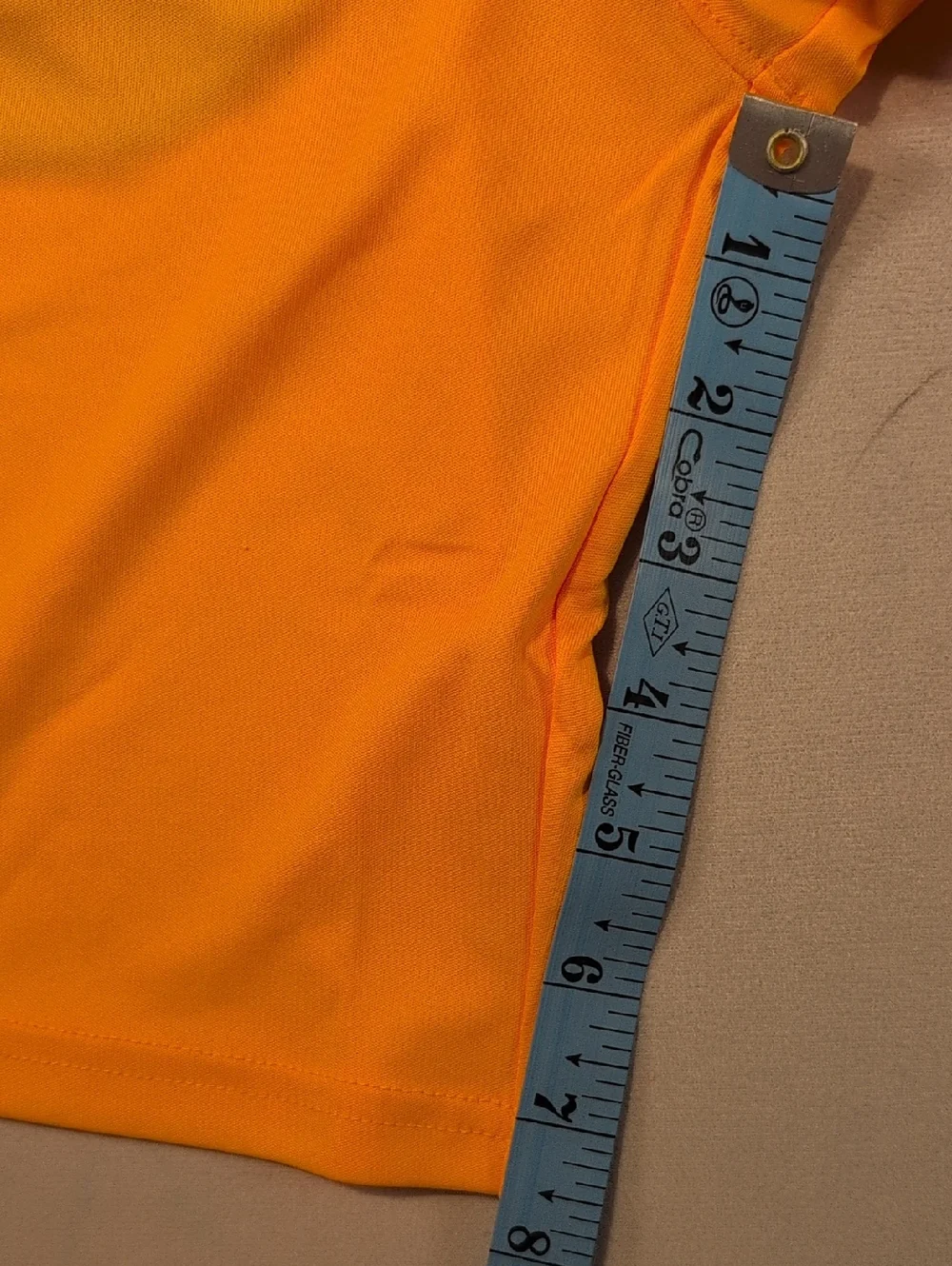 Lands' End Boys Orange & Navy Basketball Shorts Size M